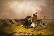 Buffalo Hunt on the Southwestern Prairies John Mix Stanley